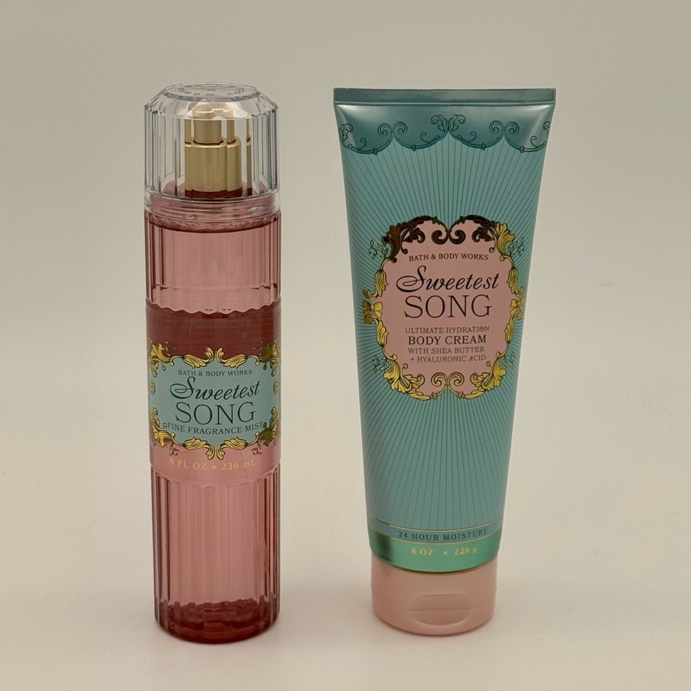 Bath and Body Works Sweetest Song Body Care Gift Set NWT - Picture 2 of 5